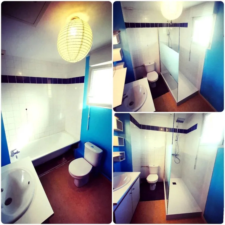 Rénovation de salle de bain à Trélazé 