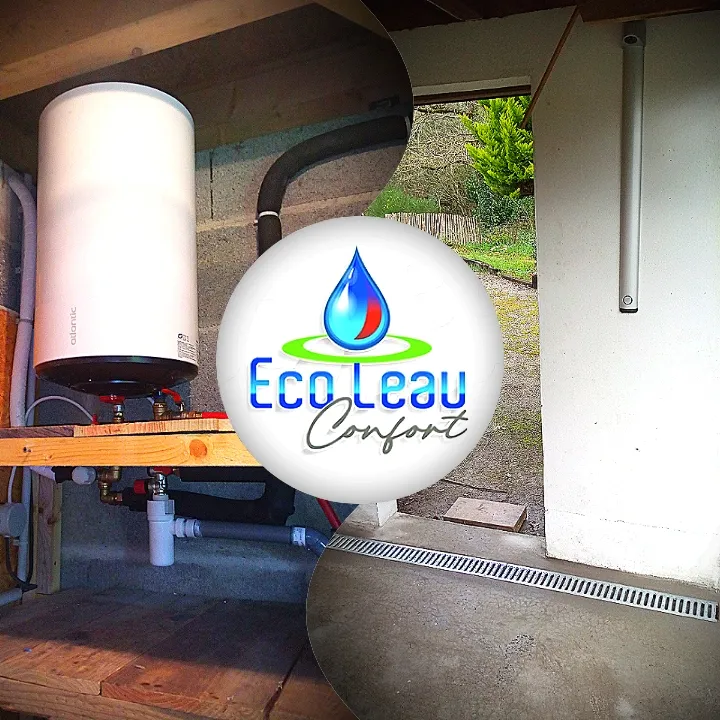 Installation d'une douche extérieur à soucelles, Angers, Ecoleau Confort