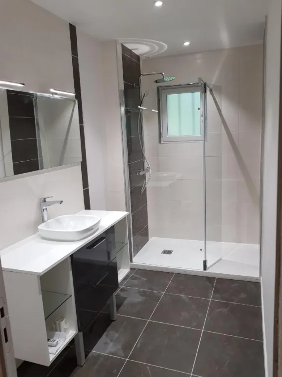 Rénovation de salle de bain à Soucelles, Angers, Ecoleau Confort